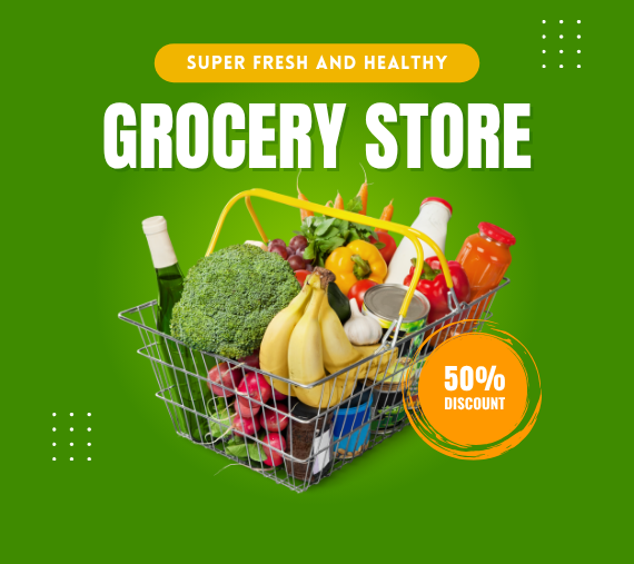 Grocery store website project